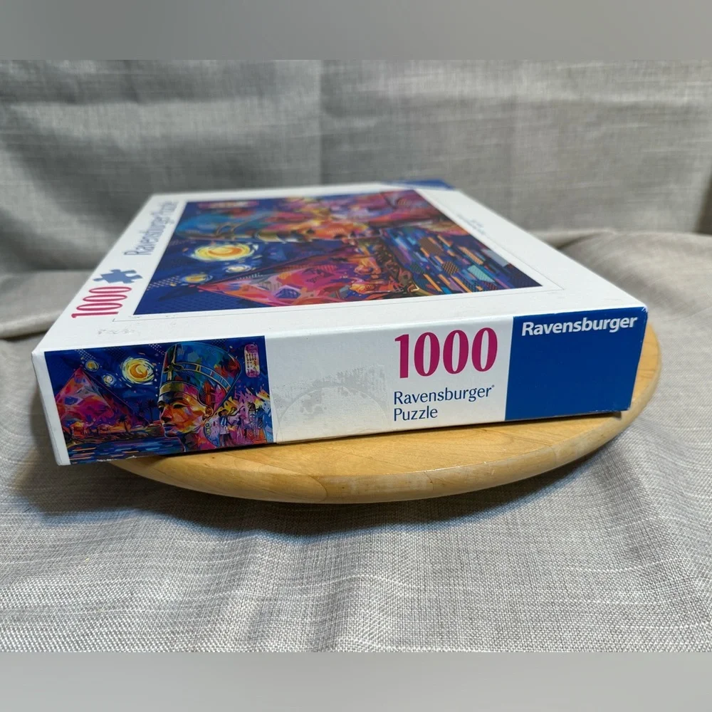 2024 Ravensburger Nefertiti on The Nile Jigsaw Puzzle | 1000 Unique Pieces - Picture 4 of 10
